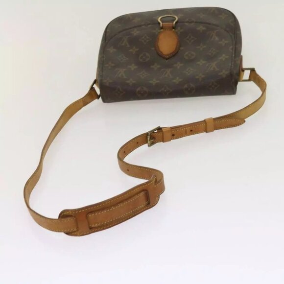 AUTHENTICITY GUARANTEED LOUIS VUITTON Monogram Saint Cloud GM Shoulder Bag - Picture 3 of 16
